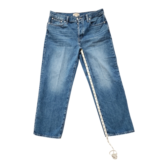 Madewell Low Slung Straight Jeans Sz 31 - Picture 2 of 9